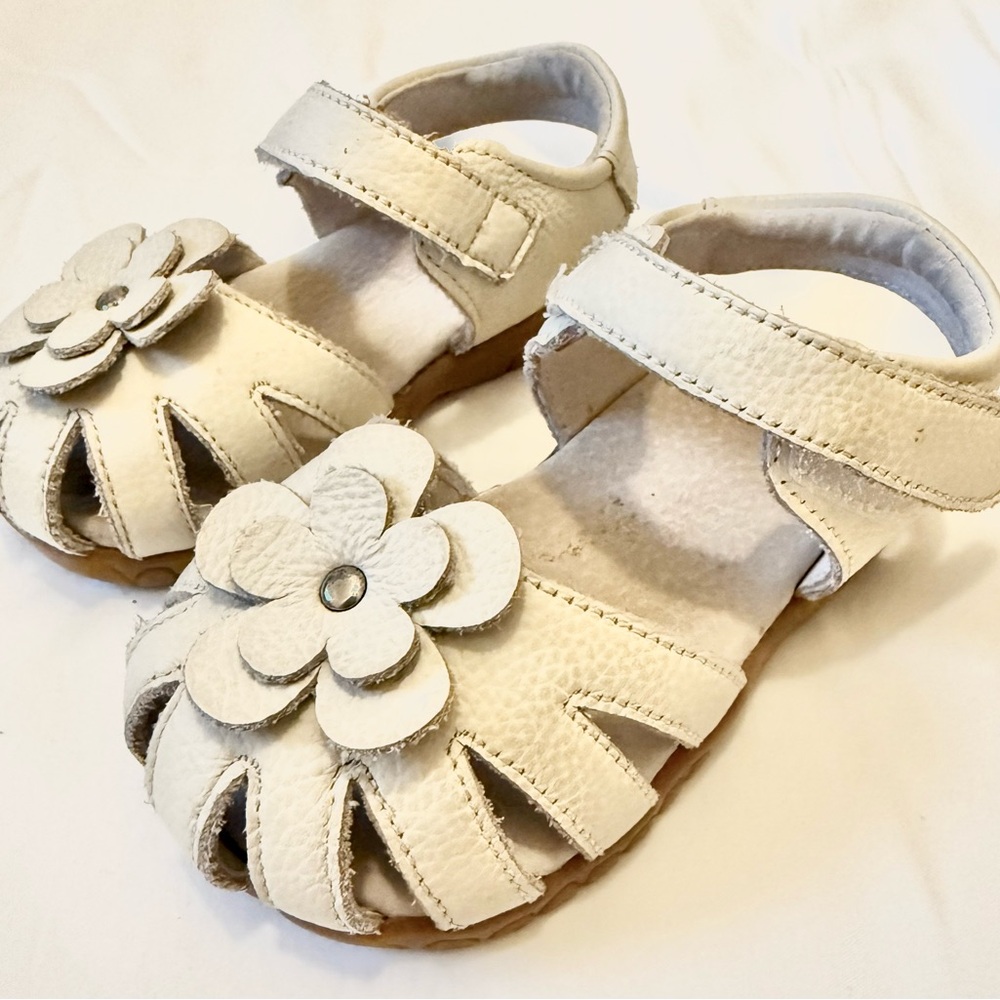 Leather Toddler Sandals Size 6
